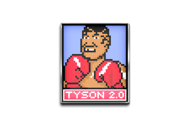 TYSON 2.0 Gaming Collection Pin - Boxing Mike